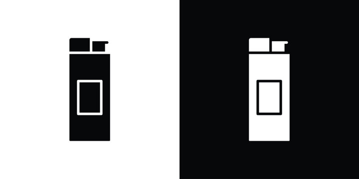 Lighter icon symbols clipart flat designs
