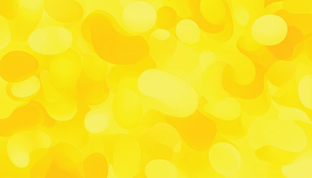 Yellow Blurred Bokeh Light Spots.