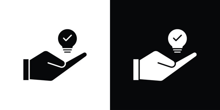 Solution icon symbols clipart flat designs