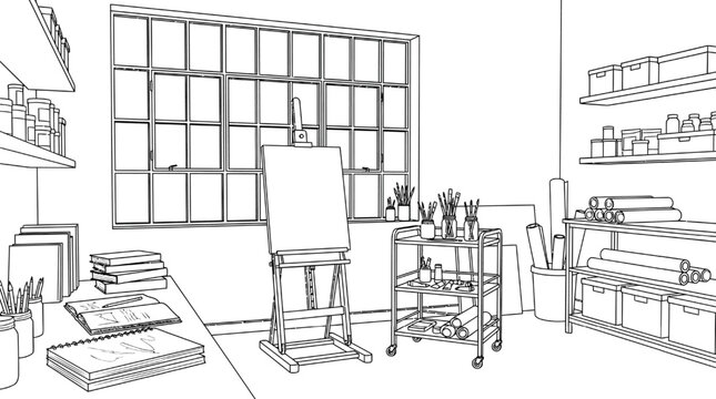 drawing of a house