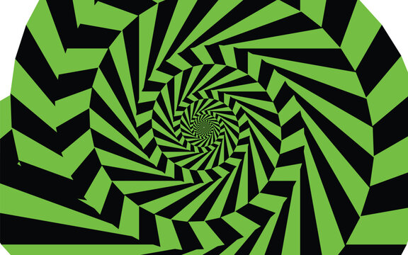 Parametric Droste Effect Recursive Spiral Hypnotic Pattern Vector