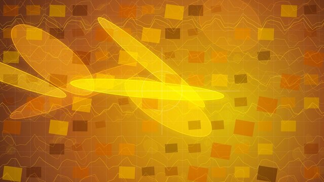 Abstract dragonfly illustration on geometric pattern