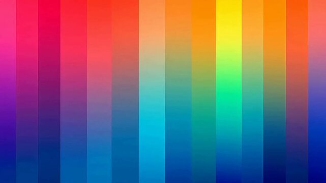 Digital technology rainbow color gradient curve abstract  background