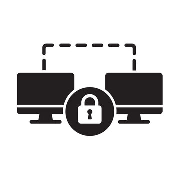 Secure Network Connection Icon