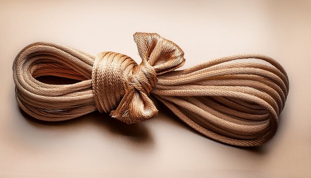 packaging cord knotted bow