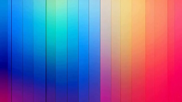 Digital technology rainbow color gradient curve abstract  background