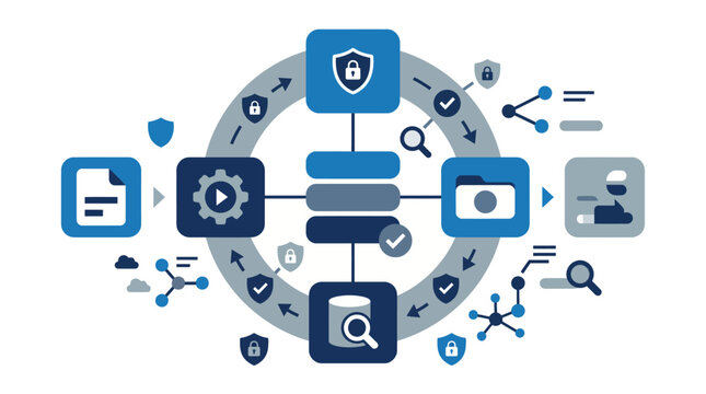 Secure DevSecOps Lifecycle Data Architecture Map with Circular Database Management and Paperless Workflow Automation Concept