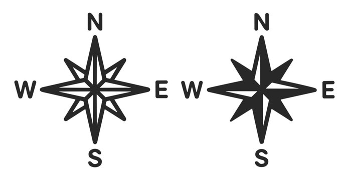 Set of user profile icons representing individual and group users in various outline styles for social media or digital platforms on transparent background