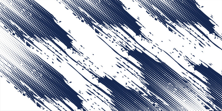 Abstract halftone wave dots background. Futuristic twisted grunge pattern, dots, circles. Vector modern optical pop art texture for posters, business cards and etc