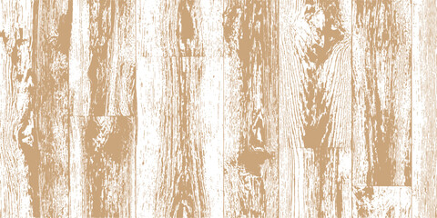Fototapeta premium Old weathered wooden texture background with rough brown planks and grunge vintage surface design