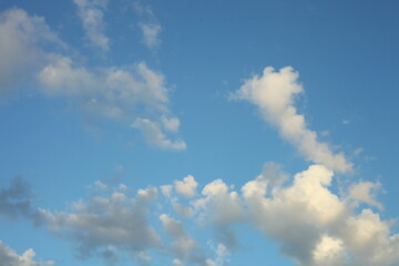Obraz premium blue sky with clouds