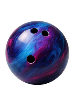 Swirling galaxy bowling ball png transparent