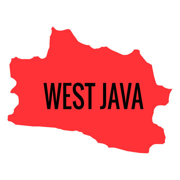 West java province map