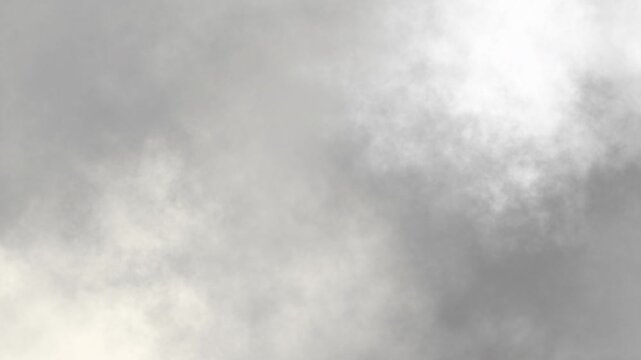Abstract grey and white smoke or clouds background texture.
