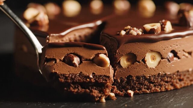 Brownie or Fudge Indulgence Close-Up