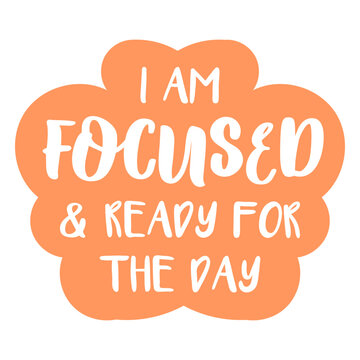 Positive affirmations cut out quote ready