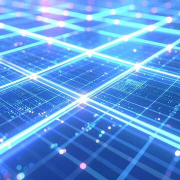 Streaming data, binary data, artificial intelligence concept

