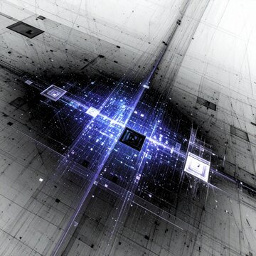 Streaming data, binary data, artificial intelligence concept