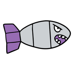 Plakat Animated torpedo
