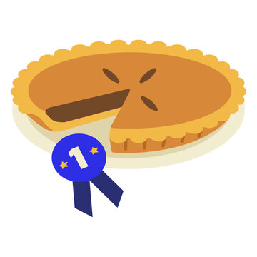 Pumpkin pie first place