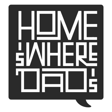 Home is where the dads are