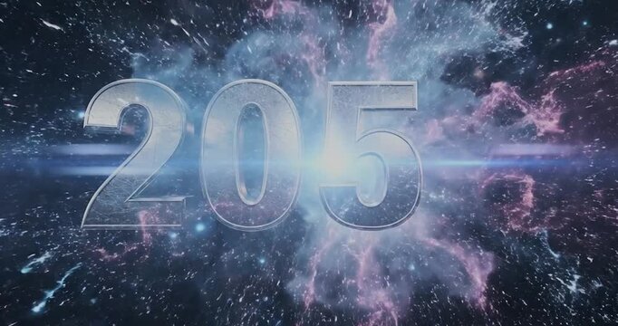 New Year Transition 2025 to 2026 Concept.