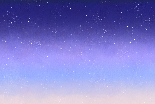 背景素材_夜空_紫