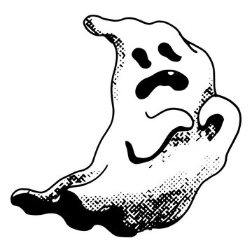 Scared floating specter