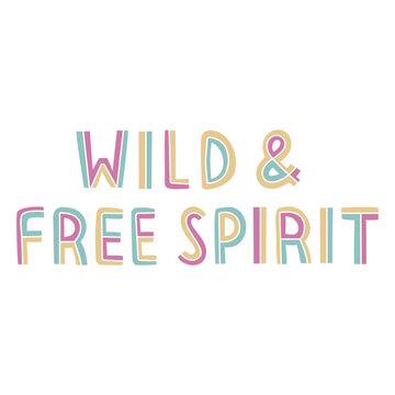 Wild &amp; free spirit logo