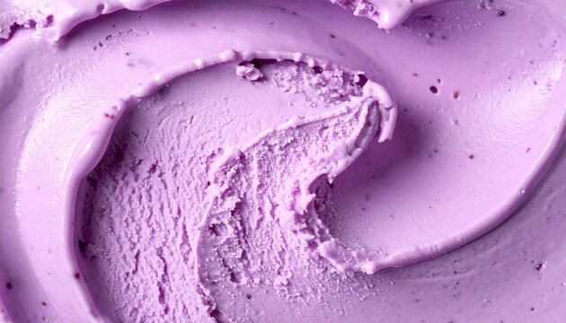 Texture purple ice cream gelato background.