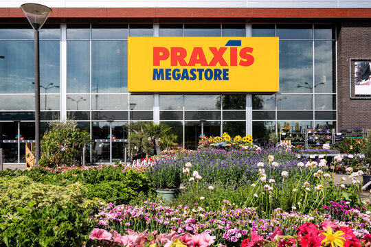 Alkmaar, Netherlands - June 1, 2026: Praxis Megastore home improvement center