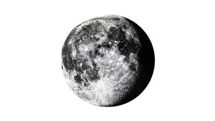 Full moon with visible craters and surface details © Vetle