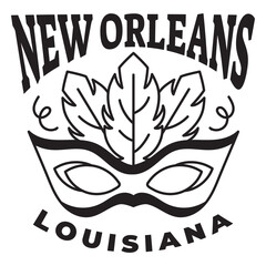 Stylish new orleans mardi gras mask design © Vexels