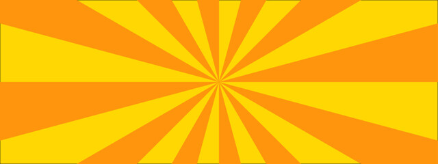 Sun ray vector background radial sunrise or sunset light retro design. Colorful sun rays sunburst pattern background. Minimal sunrise radiate striped geometric circus light Colorful sun rays sunburst  © NoOne