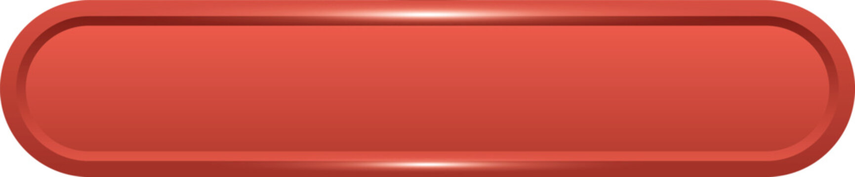 illustration of a red, 3D rounded rectangle button