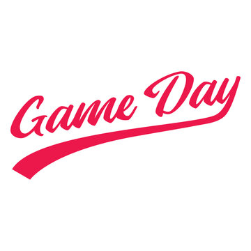 Game day red design