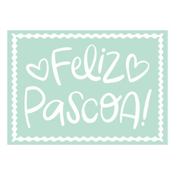 Feliz pascoa! design