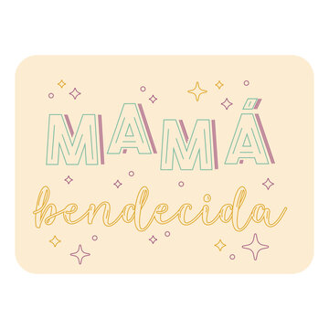 Charming mam&Atilde;&iexcl; bendecida design