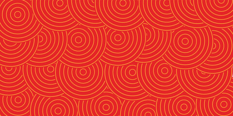 Vector seamless fish scales pattern. Beautiful oriental ornament. Design for fabric, textile, wallpaper, wrapping © Riki