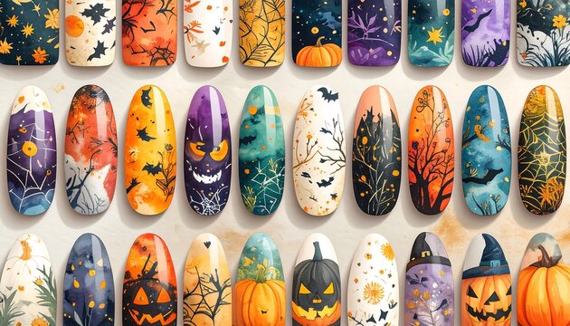 Halloween Nail Art Designs A Collection