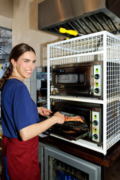 Baking with smile