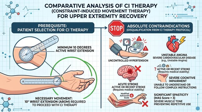 Comparative Analysis of CI Therapy for Upper Extremity Recovery