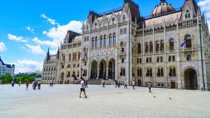 The Hungarian Parliament Building is one of Budapest's most iconic landmarks, serving as the seat of Hungary's National Assembly .