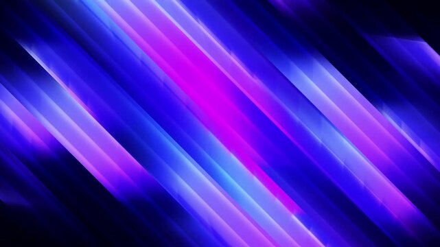 Abstract Background with Glowing Diagonal Light Streaks