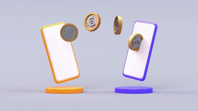 3d rendered illustration of a money banking safe