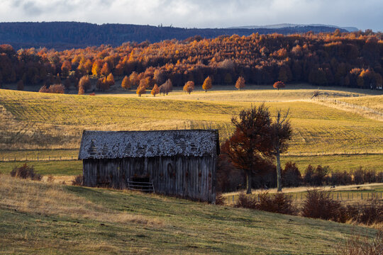Old barn in Patagonia