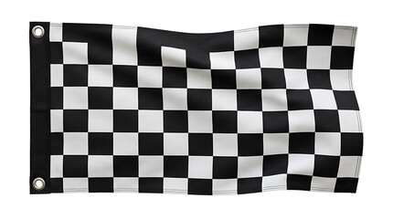 Obraz premium Black and white checkerboard pattern design