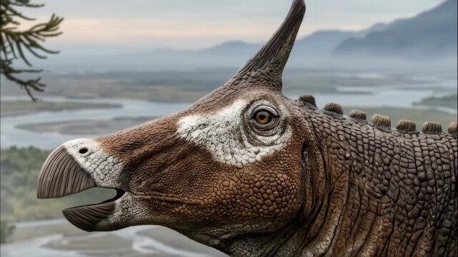 Augustynolophus morrisi, Cretaceous dinosaur, accurate scientific reconstruction of crested hadrosaurid apex herbivore