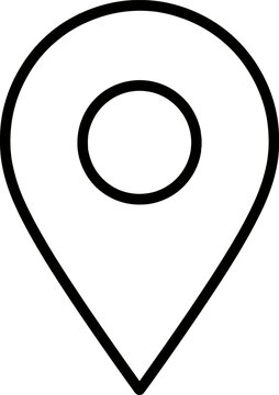 Location pin map marker icon for navigation and finding places with location pointer find my location search place location navigation position destination tracking waypoint orientation