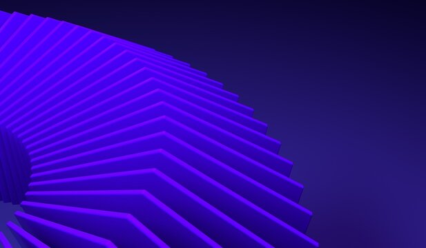 Abstract purple geometric spiral pattern